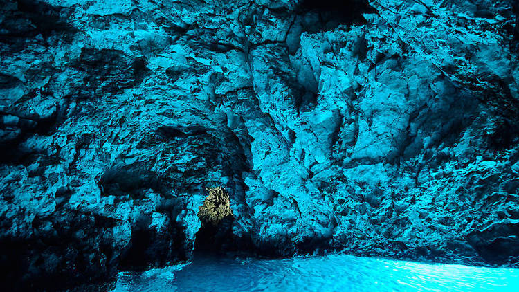 Marvel at the Blue cave