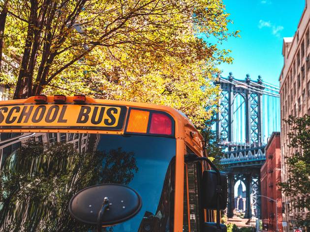 School bus in brooklyn