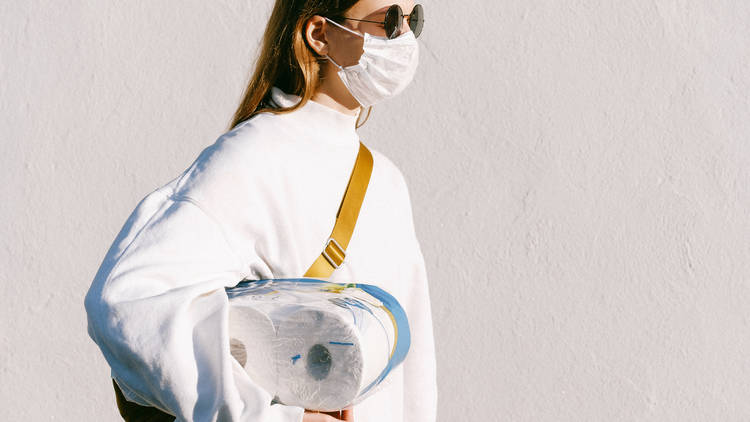 A volunteer shopper in NSW