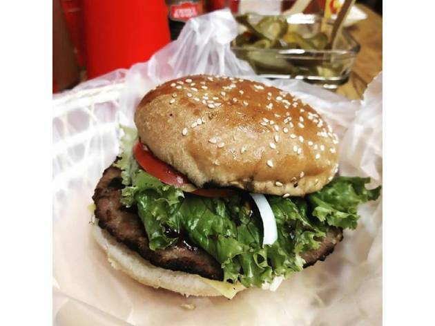 Las de Coapa hamburguesa clásica