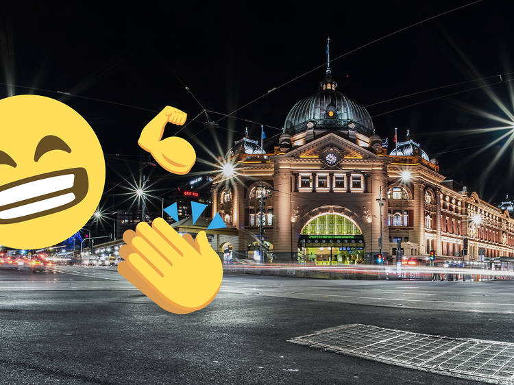 Melbourne emojis weirdly proud of