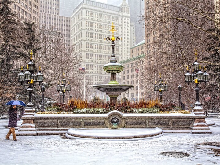 New York could get snow this weekend thanks to the polar vortex