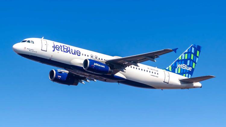 JetBlue airplane