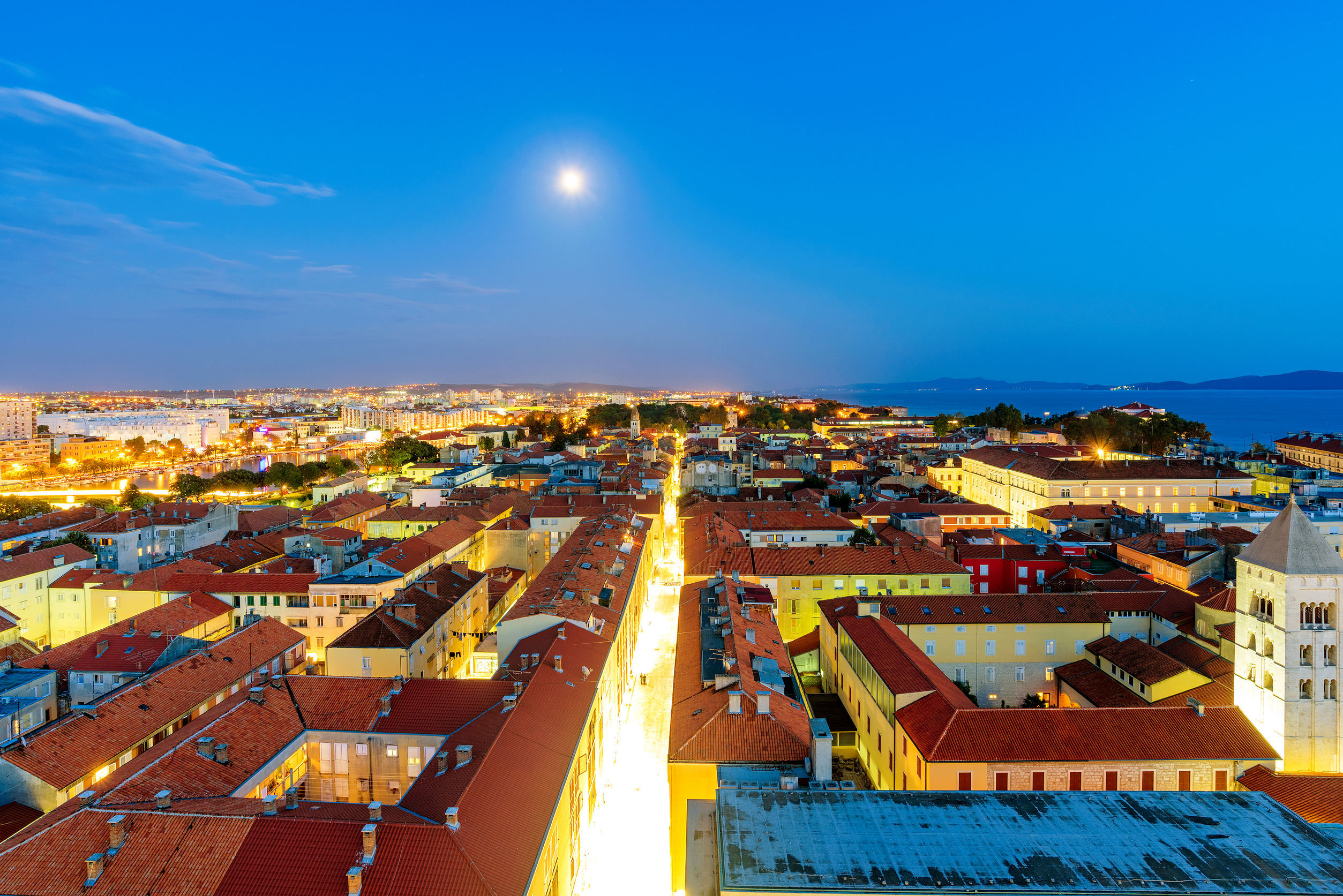 Célébration de la Pleine Lune à Zadar
