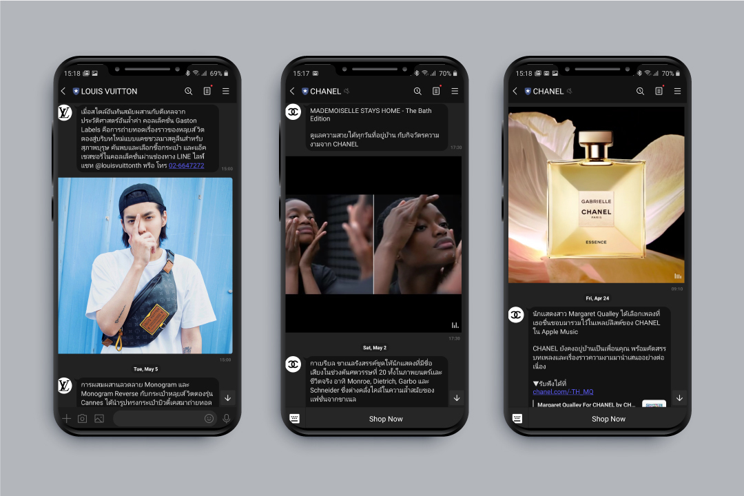 Louis Vuitton taps Thai social commerce via Line chat app