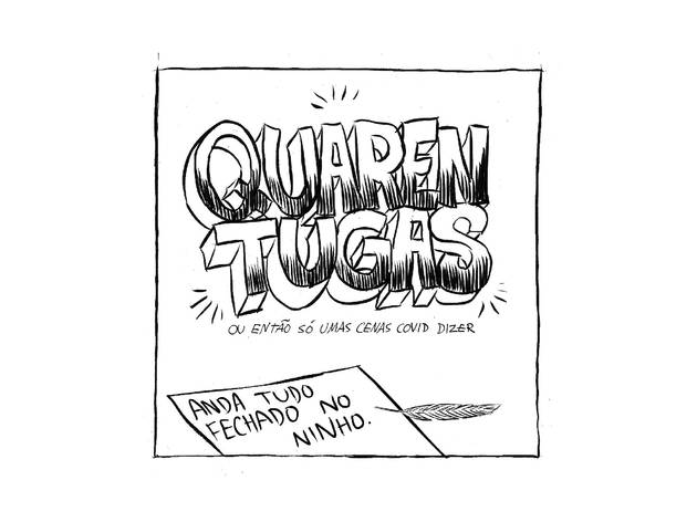 Desenho, Ilustração, Quarentugas, André Oliveira, Pedro Carvalho