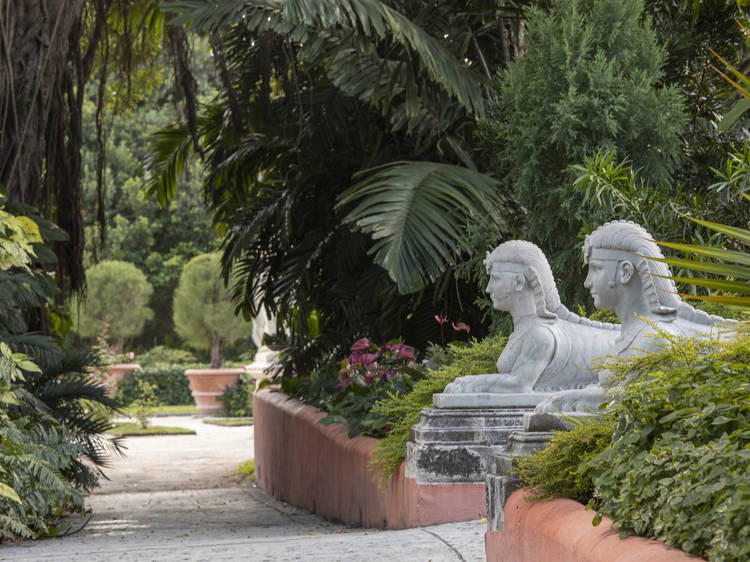 Stroll the grounds at Vizcaya Museum & Gardens