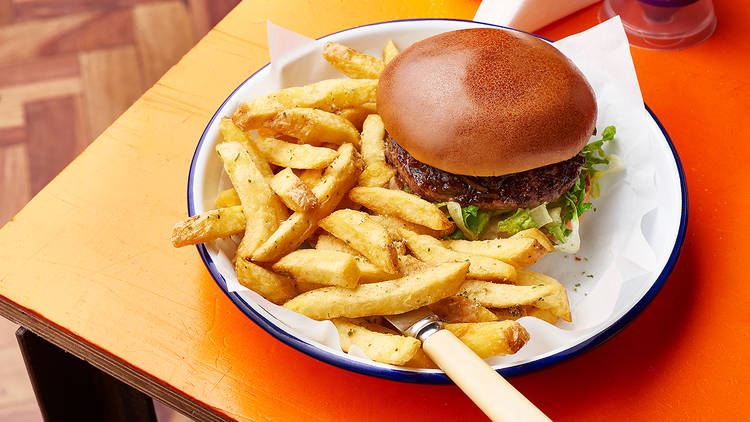 Honest Burgers’ famous rosemary salted chips