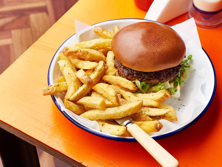 Honest Burgers’ famous rosemary salted chips