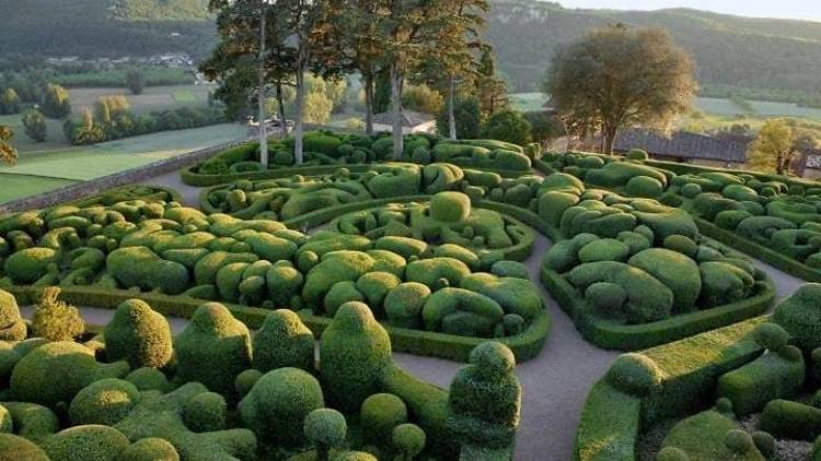 La vallée de la Dordogne et les jardins de Marqueyssac