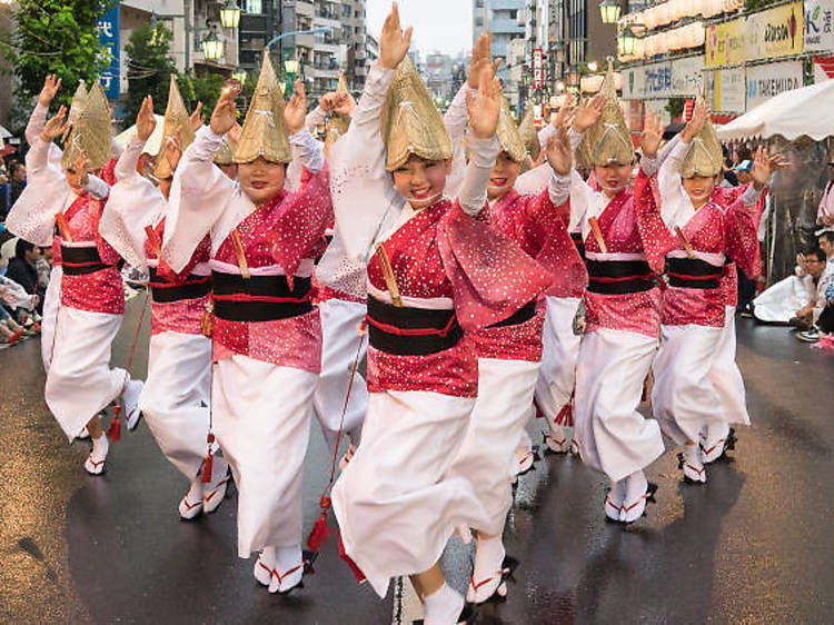 東京高円寺阿波踊り