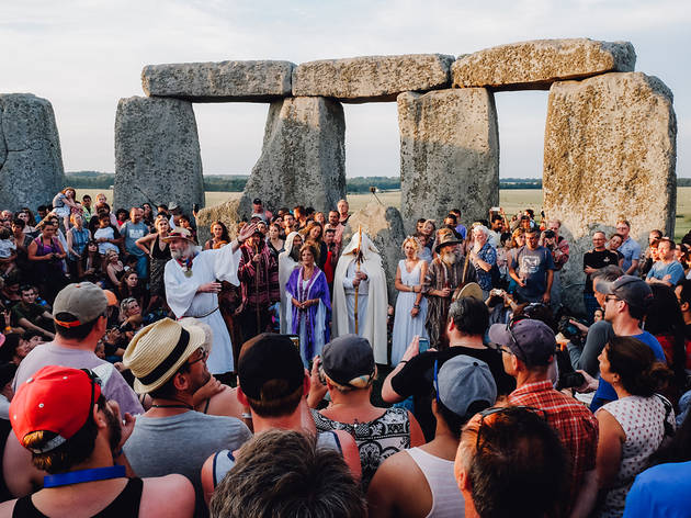 Summer solstice at Stonehenge Summer solstice at Stonehenge