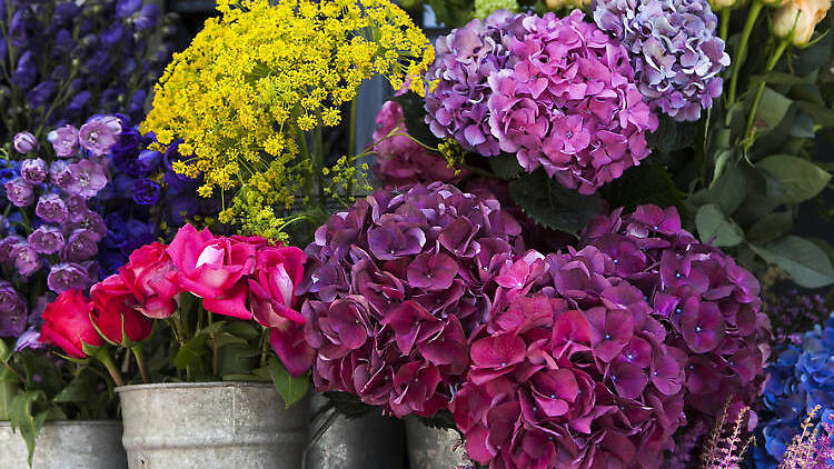 El tradicional Mercat de les Flors