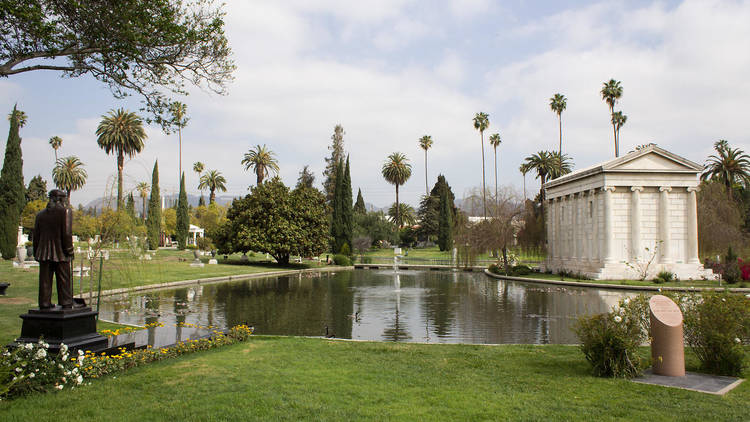 Visit dearly departed screen legends at Hollywood Forever Cemetery