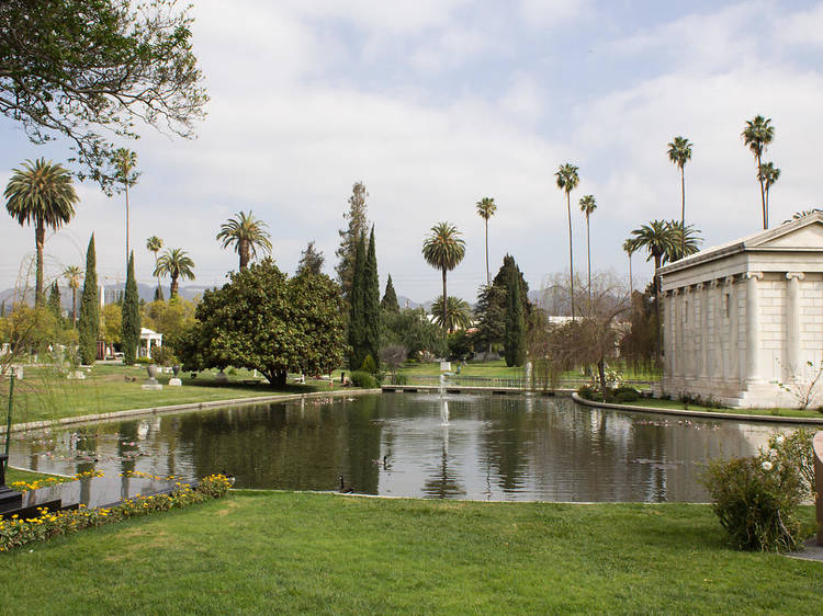 Visit dearly departed screen legends at Hollywood Forever Cemetery