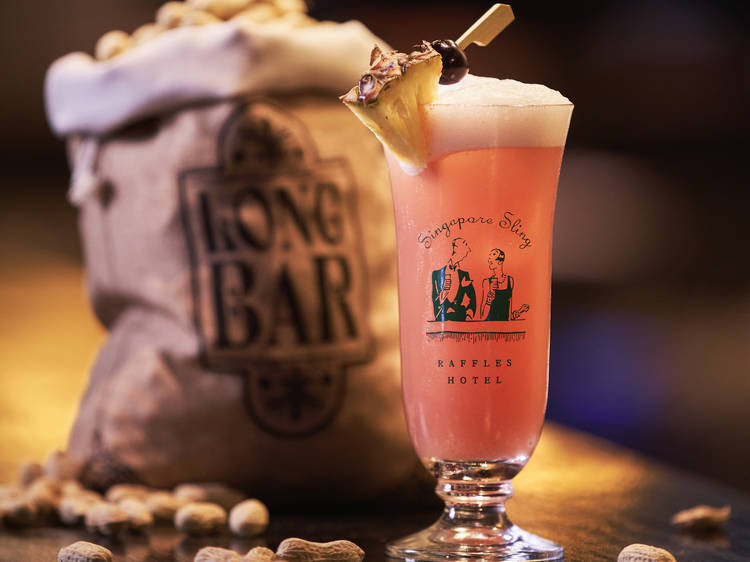 Sip on the world-famous Singapore Sling