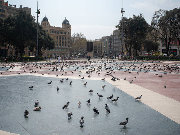 Barcelona Barcelona, plaça Catalunya