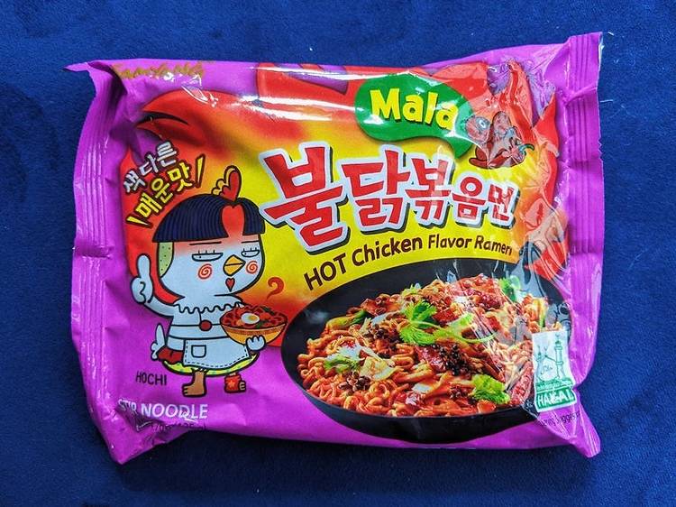 Samyang Mala Hot Chicken noodles