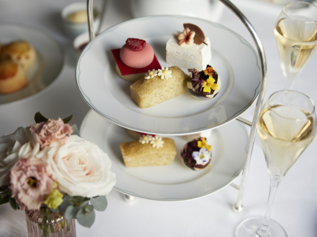 The Dorchester is now delivering its fancy afternoon tea Photograph: Dorchester
