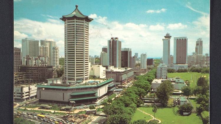 Orchard Road in the 1980s