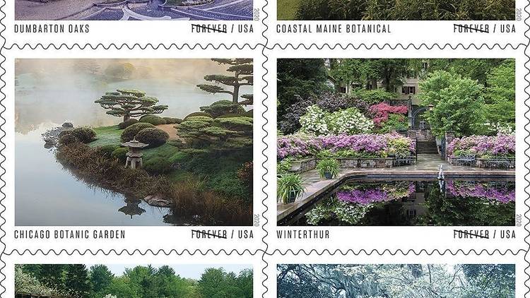 American Gardens Stamps