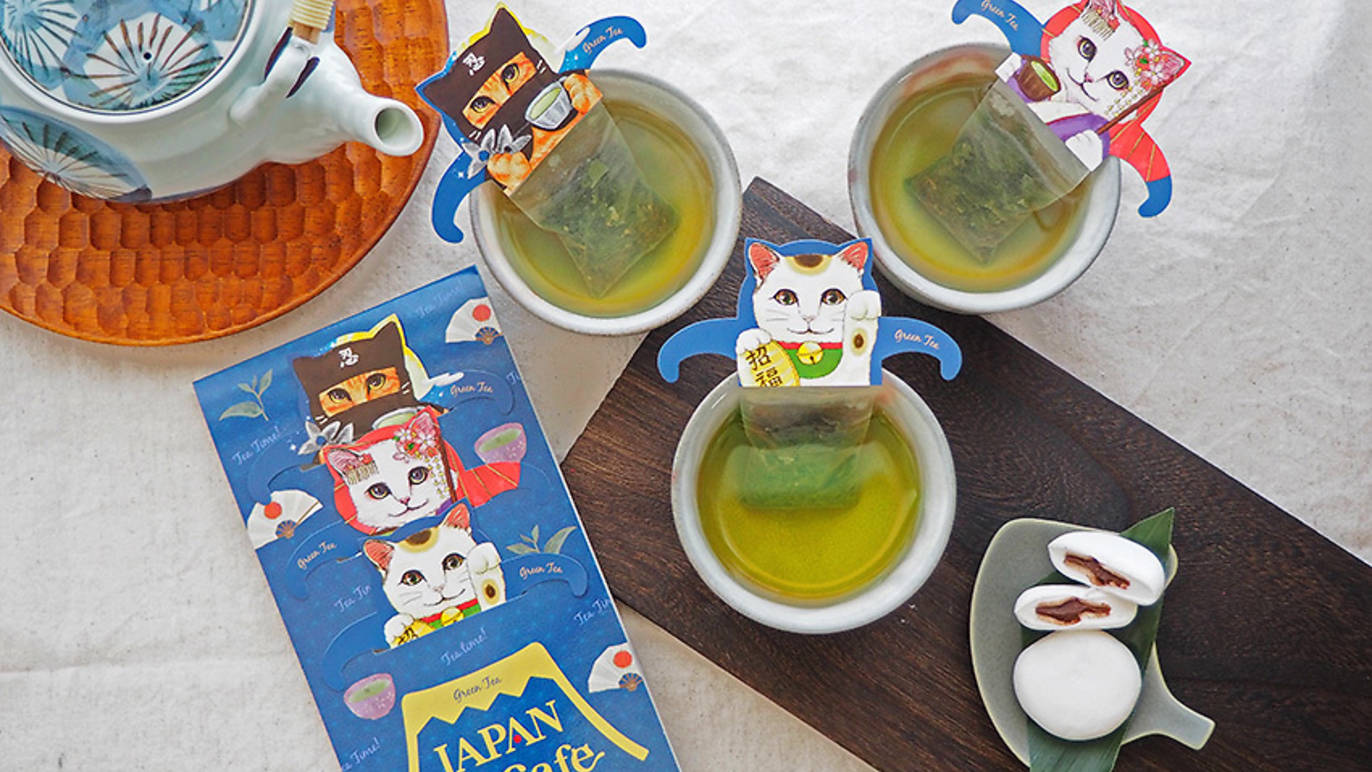 Cat-Shaped Tea Bags