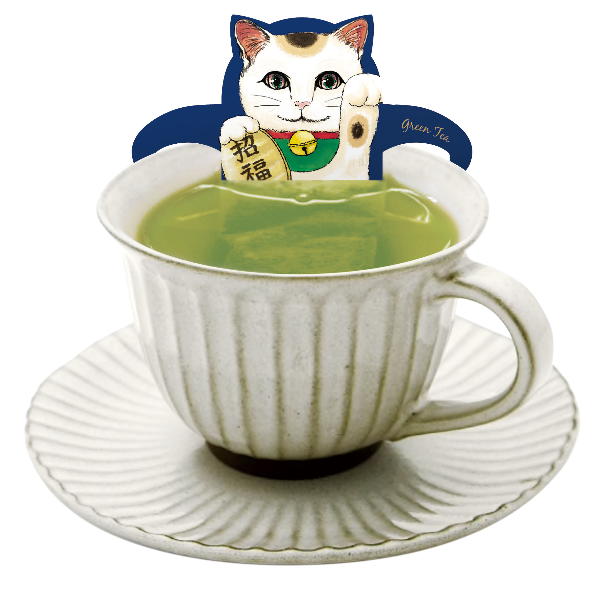 These adorable cat-shaped tea bags from Japan will brighten up your day