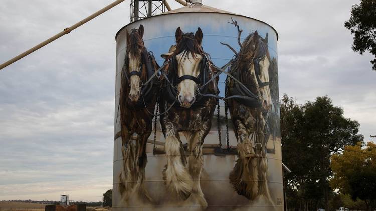 North East Victoria Silo Art Trail