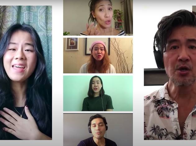 70 musical theatre professionals from Southeast Asia perform a cover of Seasons of Love The ASEAN Musical Theatre Project