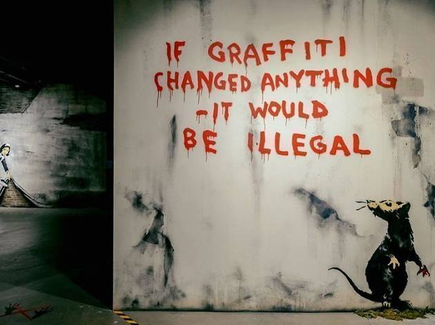 Réouverture de l'expo parisienne consacrée à Banksy ! Espace Drouot
