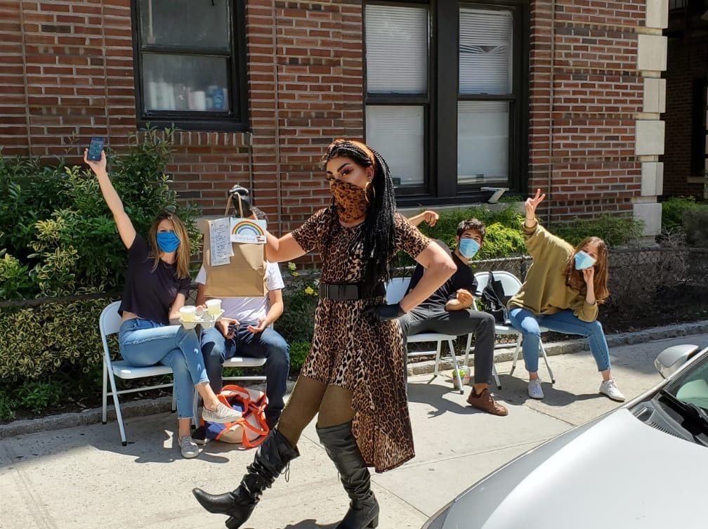 Drag brunch delivery