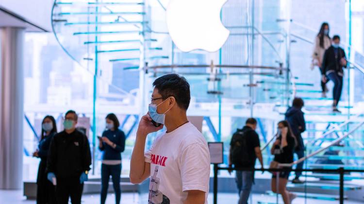 Apple stores reopen across U.S.