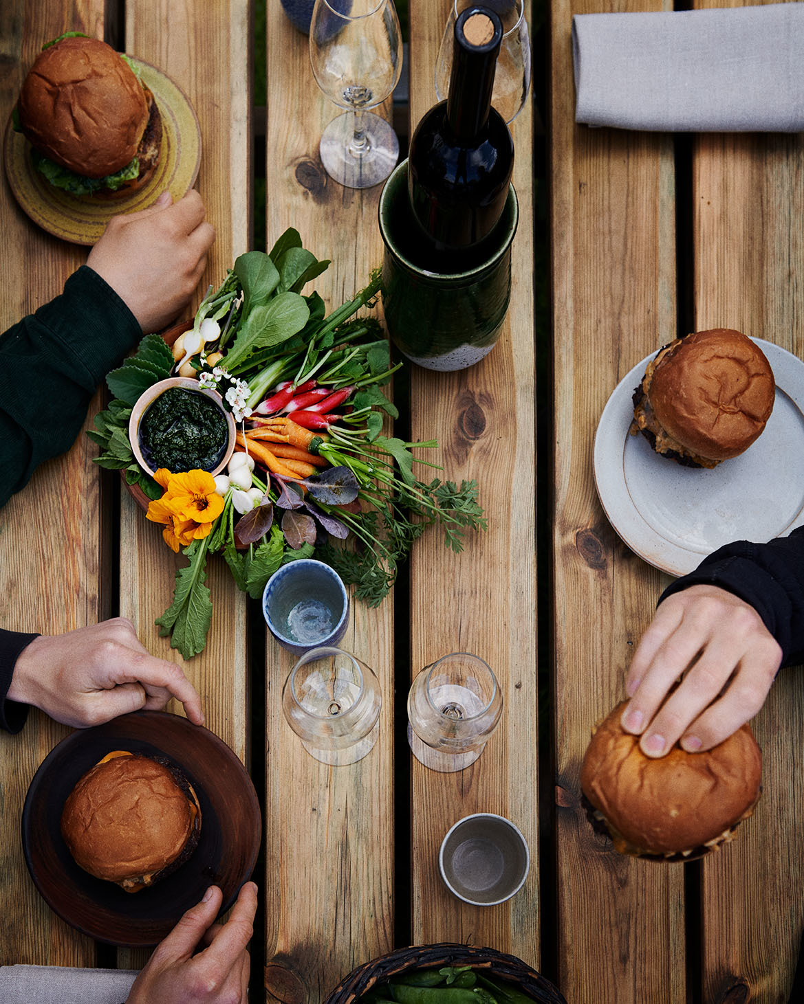 noma, burger, michelin