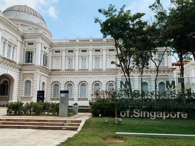 National Museum of Singapore lights up to show appreciation for healthcare workers National Museum of Singapore