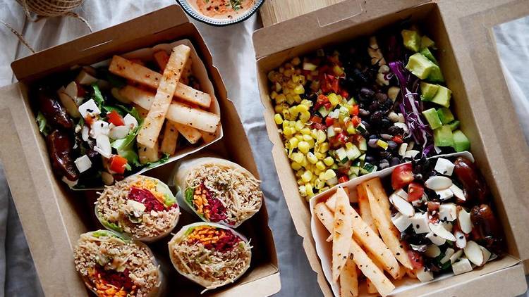 Restaurants with vegetarian and vegan delivery options in Singapore