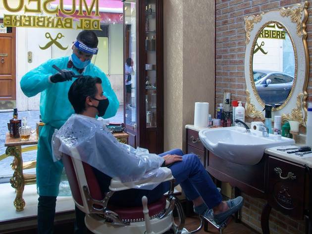 What’s it going to be like when we can finally get our hair cut again? Photograph: Sara Sette / Shutterstock.com