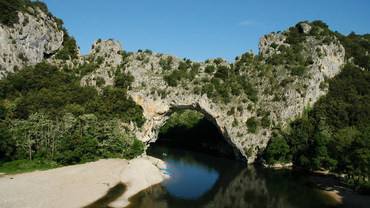 Les gorges de l'Ardèche