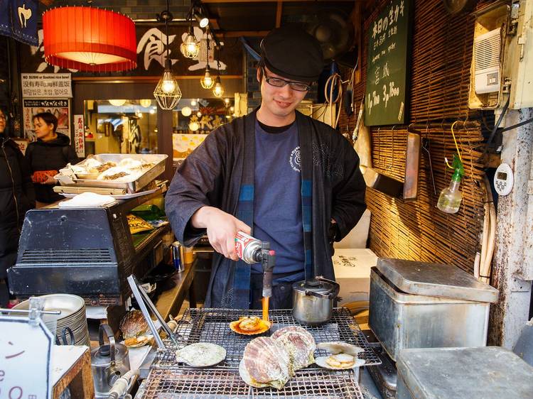 カキ小屋