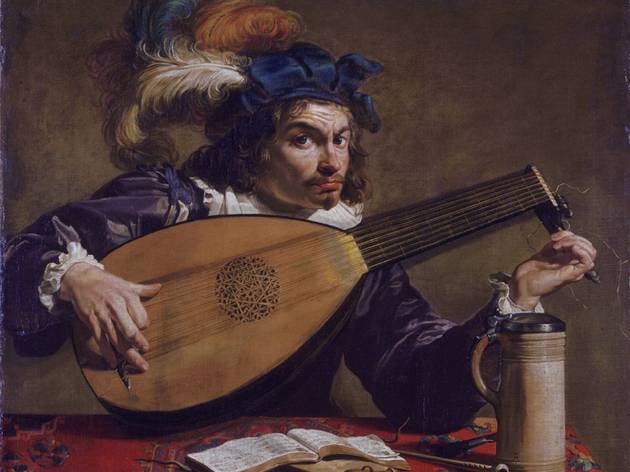 Alaudista por Theodoor Rombouts Arte, Pintura, Alaudista, Theodoor Rombouts, c.1620
