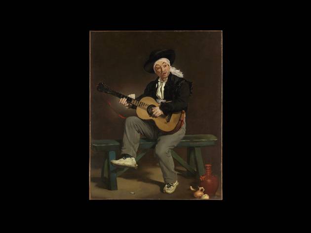 O Cantor Espanhol Arte, Pintura, O Cantor Espanhol, Édouard Manet