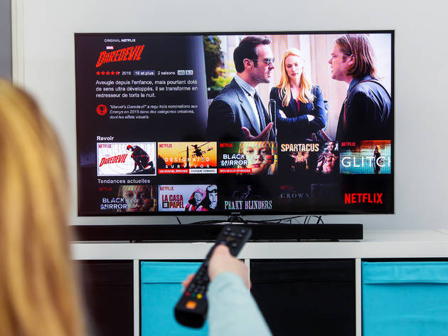 Netflix pantalla de inicio Netflix pantalla de inicio