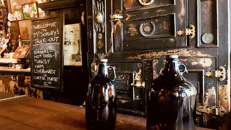 McSorley's growlers