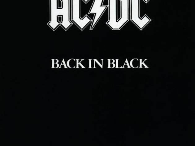 'Back in black', AC / DC 'Back in black', AC / DC