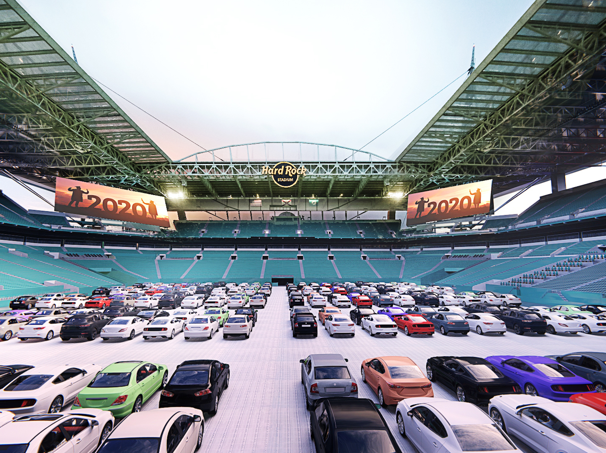 Hard Rock Stadium Just Released Its Drive In Movie Lineup