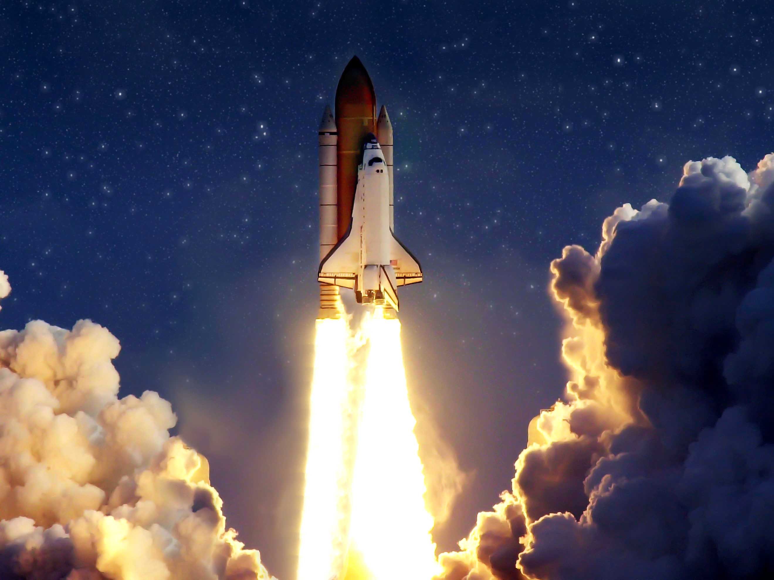 nasa space shuttle launch video today