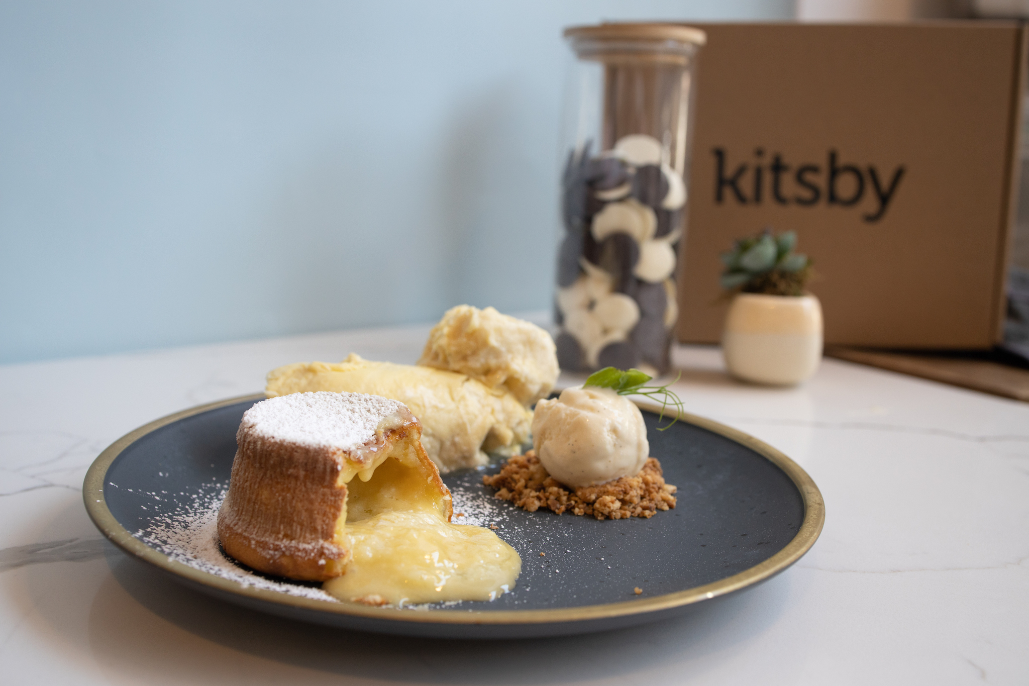 Durian lava cake