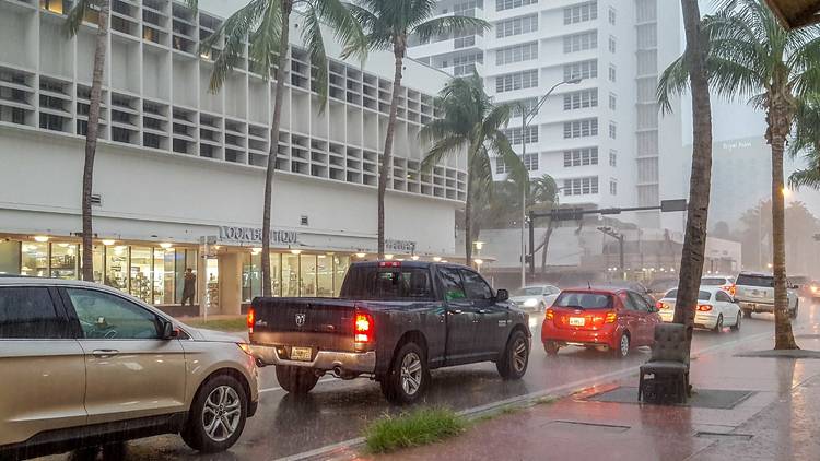 Rain in Miami