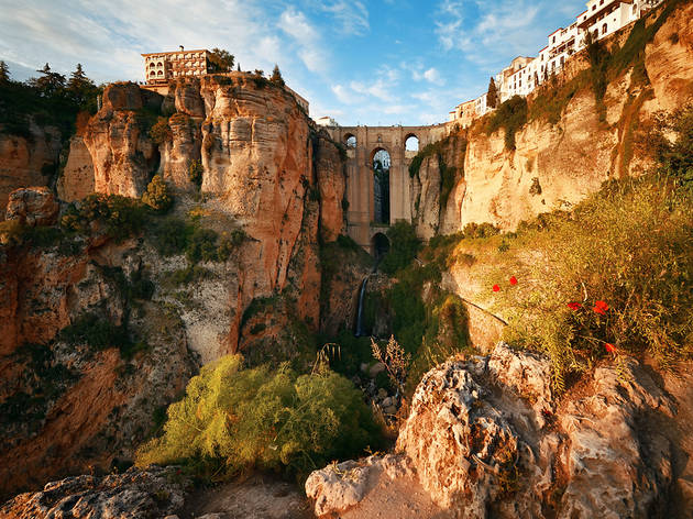 Bridge in Ronda, Andalucia, Spain Bridge in Ronda, Andalucia, Spain