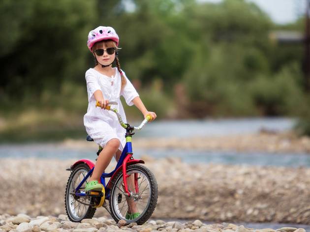 best kid friendly bike trails near me