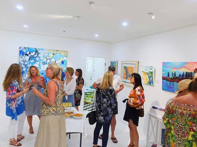 Fern Street Gallery An art gallery opening